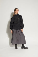 Load image into Gallery viewer, Loughlin Ebbe Blouse - Black Leaf  Hyde Boutique   

