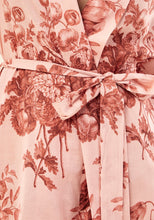 Load image into Gallery viewer, Papinelle x Karen Walker Romantic Floral Midi Robe - Rose
