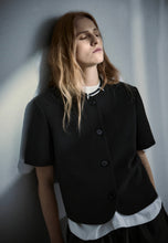 Load image into Gallery viewer, Harris Tapper Tilmens Short Sleeve Blazer - Black Apparel > Women > Clothing > Outerwear > Coats &amp; Jackets > Blazers > Harris Tapper Hyde Boutique
