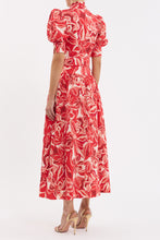 Load image into Gallery viewer, Rebecca Vallance Alloure Midi Dress - Multi Print
