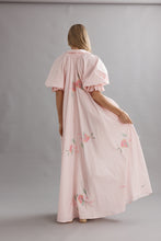 Load image into Gallery viewer, Caitlin Crisp Horizon Shirt Dress - Blooming Bud

