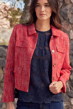 Load image into Gallery viewer, Zoe Kratzmann Adjoin Jacket - Fire Boucle Hyde Boutique
