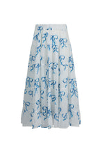 Load image into Gallery viewer, Coop by Trelise Cooper Tier Say Skirt - White &amp; Blue
