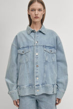 Load image into Gallery viewer, Alohas Alaska Denim Jacket - Blue  Hyde Boutique   
