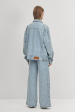 Load image into Gallery viewer, Alohas Alaska Denim Jacket - Blue  Hyde Boutique   
