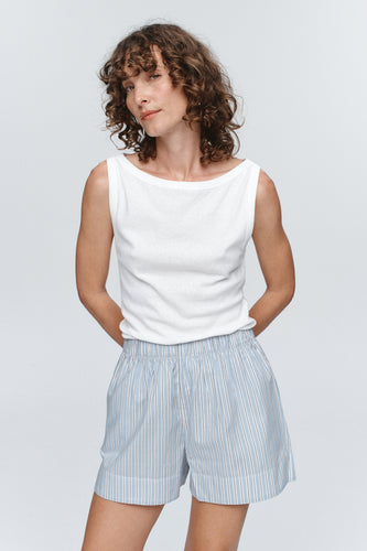 Marle Alisa Short - Bleu Stripe Hyde Boutique