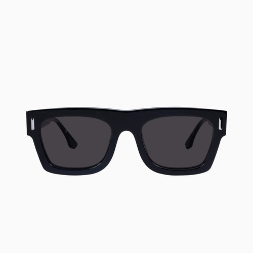 Valley Eyewear Alta II - Gloss Black/Black Lens  Hyde Boutique   