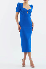 Load image into Gallery viewer, Rebecca Vallance Antonella Midi Dress - Marine Blue | PRE ORDER End Nov  Hyde Boutique   
