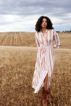 Load image into Gallery viewer, Aston Studio Arlet Dress - Peony/Antique Stripe Hyde Boutique
