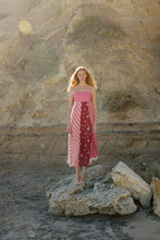 Load image into Gallery viewer, Aston Studio Rue Dress - Redcurrant Multi Hyde Boutique
