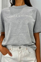 Load image into Gallery viewer, Camilla &amp; Marc Asher Tee - Grey Marle / White  Hyde Boutique   
