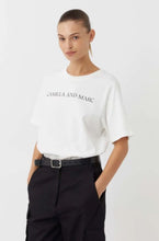 Load image into Gallery viewer, Camilla &amp; Marc Asher Tee - White  Hyde Boutique   
