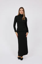 Load image into Gallery viewer, Marlow Alto Merino Roll Neck - Black Hyde Boutique

