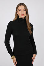 Load image into Gallery viewer, Marlow Alto Merino Roll Neck - Black Hyde Boutique
