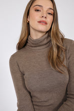 Load image into Gallery viewer, Marlow Alto Merino Roll Neck - Mushroom Hyde Boutique
