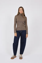 Load image into Gallery viewer, Marlow Alto Merino Roll Neck - Mushroom Hyde Boutique
