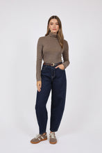 Load image into Gallery viewer, Marlow Alto Merino Roll Neck - Mushroom Hyde Boutique
