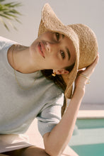 Load image into Gallery viewer, Marlow Amalfi Wide Brim Hat - Tea Hyde Boutique
