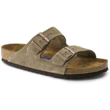 Load image into Gallery viewer, Birkenstock Arizona SFB Suede Leather (Narrow) - Taupe
