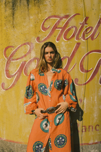 Load image into Gallery viewer, Palm Noosa Noddy Dress - Orange Plates Hyde Boutique

