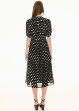 Load image into Gallery viewer, Pol Clove Dress - Black/Pebble Spot Arriving Soon
