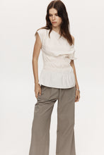 Load image into Gallery viewer, Marle Aida Top - Ivory Hyde Boutique
