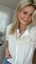 Load image into Gallery viewer, Drama The Label Dalila Top - White Check Hyde Boutique
