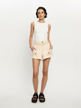 Load image into Gallery viewer, Kivari Celene Denim Short - Cream Arriving This Week
