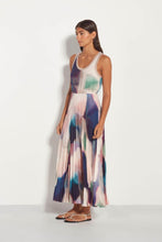 Load image into Gallery viewer, Juliette Hogan Lillian Pleat Dress - Prism Illuminate Crepee  Hyde Boutique   
