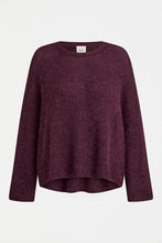 Load image into Gallery viewer, Elk Agna Sweater - Merlot Apparel > Women > Clothing > Knitwear > Jumpers > Crew Neck Jumpers > Elk Hyde Boutique
