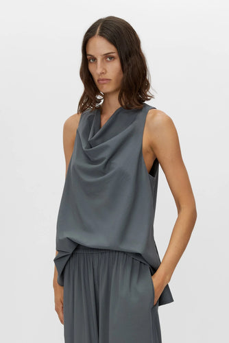 Camilla and Marc Essence Top - Steel Mrs Hyde Boutique