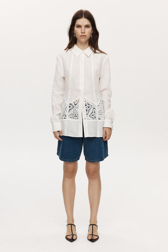 Marle Iona Shirt - Ivory  Hyde Boutique   