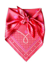 Load image into Gallery viewer, Dark Hampton - Evelyn Petite Silk Scarf Pink  Hyde Boutique   
