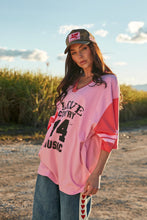 Load image into Gallery viewer, Sabbi The Very Oversized - Country Music Tee Pink Hyde Boutique

