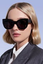 Load image into Gallery viewer, Karen Walker Northern Lights Sunglasses - Black Sunglasses Karen Walker
