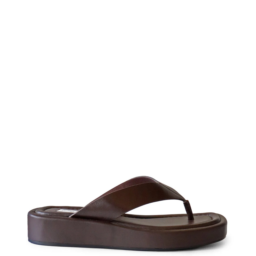 Kathryn Wilson Elle Sandal - Expresso Calf Arriving Friday