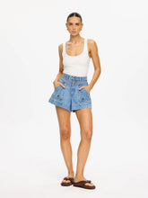 Load image into Gallery viewer, Kivari Celene Denim Short - Stonewash Blue Arriving This Week
