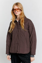Load image into Gallery viewer, Karen Walker Quilted Voyager Jacket - Mahogany Arriving Mid Sept Hyde Boutique
