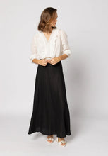 Load image into Gallery viewer, Drama The Label Amelia Blouse - Natural Stripe
