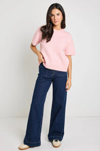 Load image into Gallery viewer, Stories Be Told Soft Knit Tee - Blush Arriving Mid Sept Hyde Boutique

