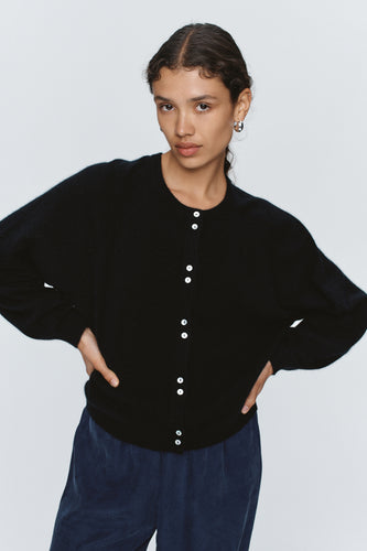 Marle Babette Cardigan - Black Hyde Boutique