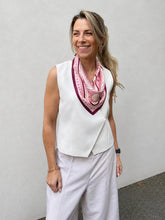 Load image into Gallery viewer, Dark Hampton x Ellie Compton Wilkinson Petite Silk Scarf
