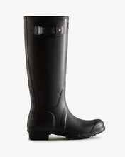 Load image into Gallery viewer, Hunter Women's Refined Gold Trim Tall Boot - Black Hyde Boutique
