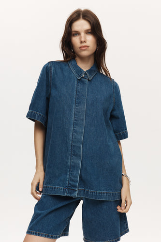 Marle Rylan Shirt - Heritage Blue  Hyde Boutique   