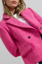 Load image into Gallery viewer, Repertoire Royal Boucle Double-Breasted Blazer - Pink  Hyde Boutique   
