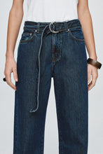 Load image into Gallery viewer, Marle Belted Wide Leg Jean - Classic Blue
