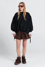 Load image into Gallery viewer, Karen Walker Fraternity Sweatshirt - Black
