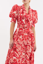Load image into Gallery viewer, Rebecca Vallance Alloure Midi Dress - Multi Print
