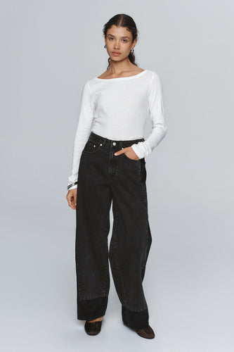 Marle Border Jean - Black Wash Hyde Boutique