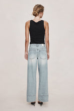 Load image into Gallery viewer, Marle Border Jean - Faded Blue Apparel > Women > Clothing > Jeans > Straight Leg Jeans > Marle Hyde Boutique
